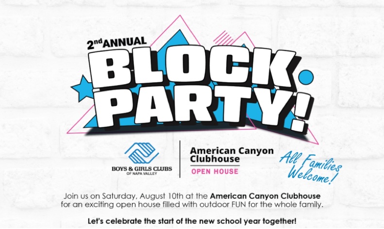 block party flyer