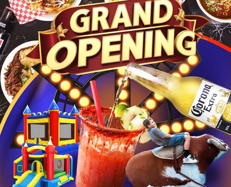 The Birria Spot at Canyon Cafe presents Grand OPening flyer